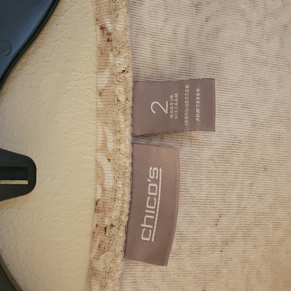 Chico's top size 2 - Picture 2 of 3